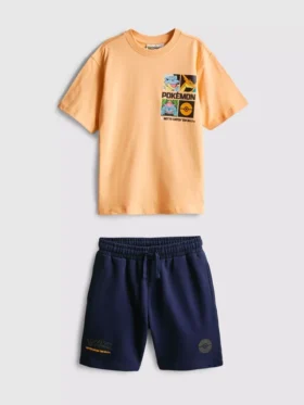 7–15 Jahre | Pokémon-T-Shirt- und Shorts-Set