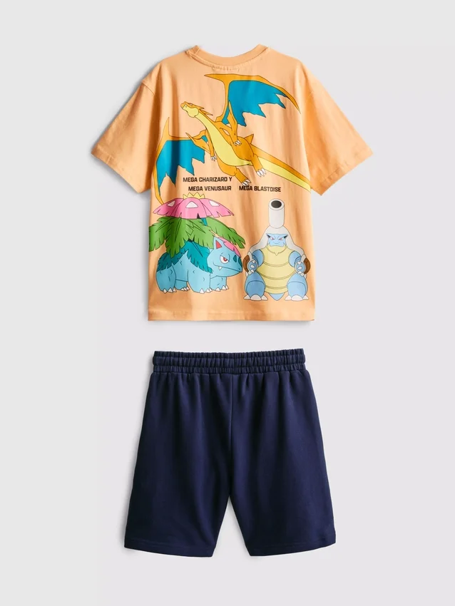7–15 Jahre | Pokémon-T-Shirt- und Shorts-Set 7–15 Jahre | Pokémon-T-Shirt- und Shorts-Set