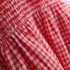 7–15 Jahre | Set aus Gingham-Bluse und -Röcken