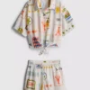 7–15 Jahre | Set aus Hemd mit Krawattendetail und Shorts 7–15 Jahre | Set aus Hemd mit Krawattendetail und Shorts