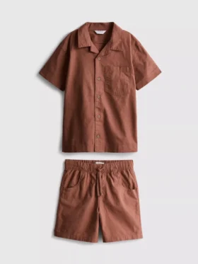 7–15 Jahre | Set aus Hemd und Shorts