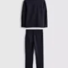7–15 Jahre | Set aus Jacquard-Jacke mit Reißverschluss und Jogginghose 7–15 Jahre | Set aus Jacquard-Jacke mit Reißverschluss und Jogginghose