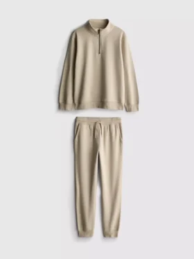 7–15 Jahre | Set aus Sweatshirt mit Trichterkragen und Jogginghose