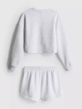 7–15 Jahre | Set aus Sweatshirt und Laufshorts