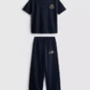 7–15 Jahre | Set aus T-Shirt und Jogginghose mit weitem Bein 7–15 Jahre | Set aus T-Shirt und Jogginghose mit weitem Bein