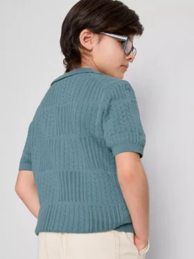 7–15 Jahre | Strick-Poloshirt