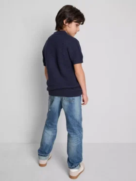 7–15 Jahre | Strick-Poloshirt