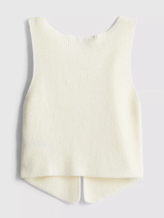 7–15 Jahre | Strick-Tanktop mit V-Ausschnitt 7–15 Jahre | Strick-Tanktop mit V-Ausschnitt