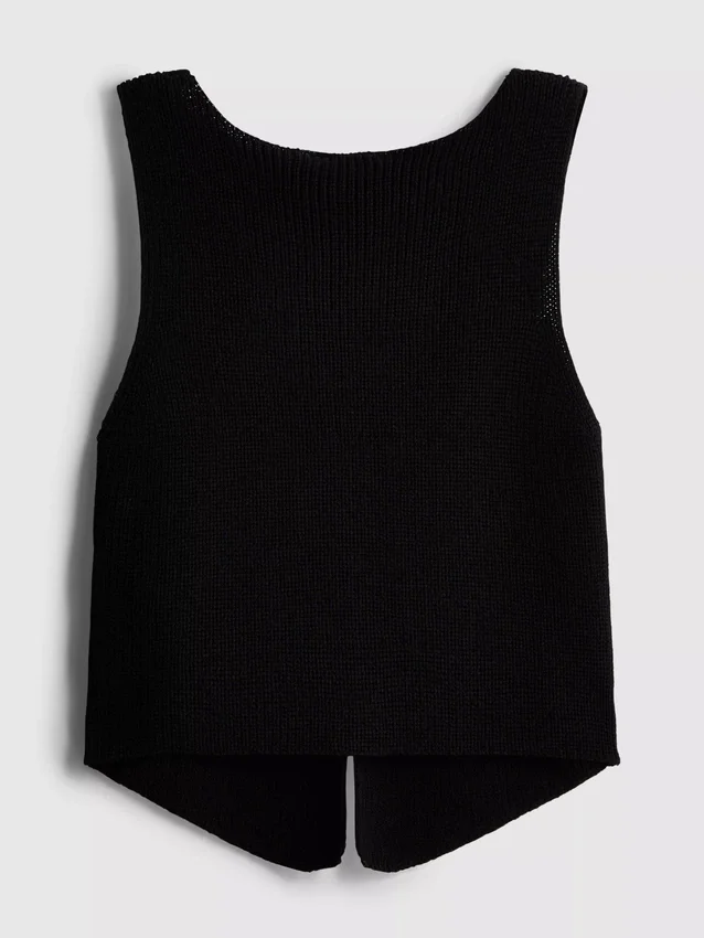 7–15 Jahre | Strick-Tanktop mit V-Ausschnitt 7–15 Jahre | Strick-Tanktop mit V-Ausschnitt