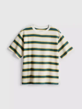 7–15 Jahre | T-Shirt mit Waffelstruktur