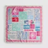 70 x 70 bedruckter Schal