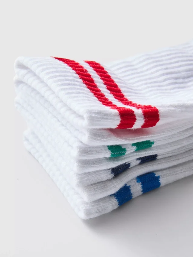 7er-Pack gerippte Sportsocken 7er-Pack gerippte Sportsocken