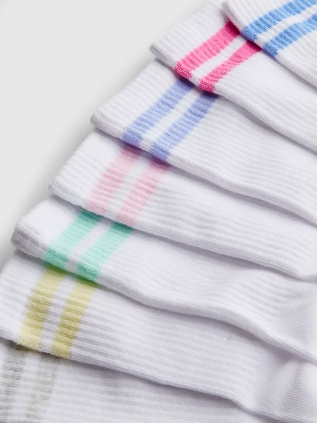 7er-Pack gerippte Sportsocken 7er-Pack gerippte Sportsocken