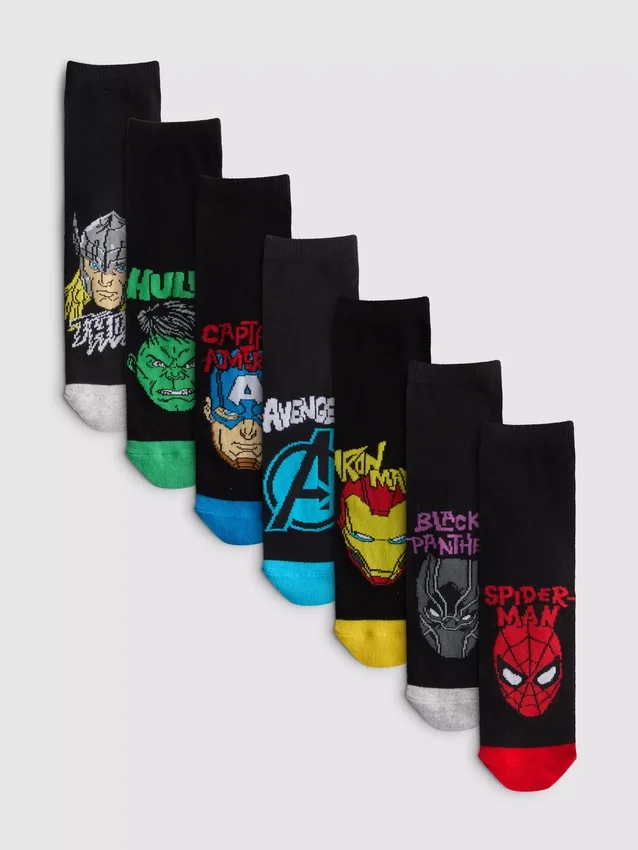 7er-Pack Marvel-Socken 7er-Pack Marvel-Socken