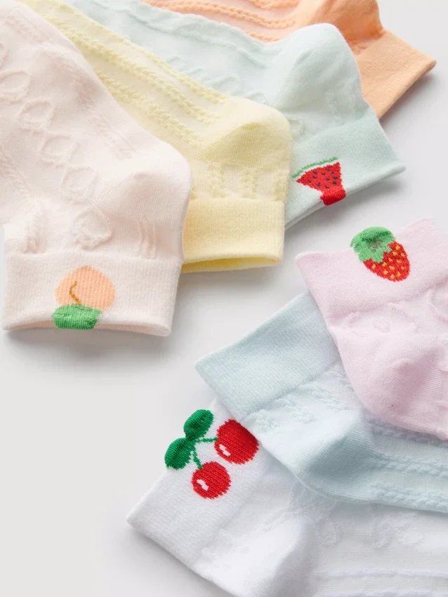 7er-Pack Socken mit Fruchtmotiv 7er-Pack Socken mit Fruchtmotiv