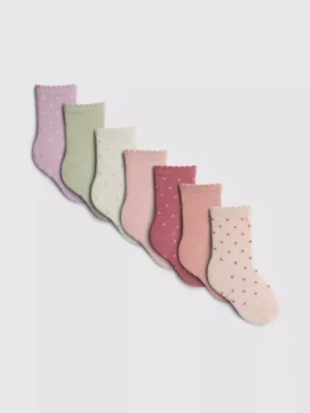 7er-Pack Socken mit Punkten