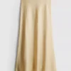 A-Linien-Maxirock aus Satin A-Linien-Maxirock aus Satin