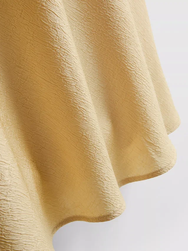 A-Linien-Maxirock aus Satin A-Linien-Maxirock aus Satin