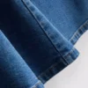 A-Linien-Minikleid aus Baumwoll-Denim A-Linien-Minikleid aus Baumwoll-Denim