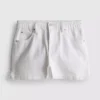 A-Linien-Shorts aus Baumwoll-Denim