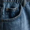 A-Linien-Shorts aus Baumwoll-Denim A-Linien-Shorts aus Baumwoll-Denim