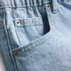 A-Linien-Shorts aus Baumwoll-Denim A-Linien-Shorts aus Baumwoll-Denim