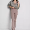 Aktiv-Leggings mit hoher Taille und ausgestelltem Bein Aktiv-Leggings mit hoher Taille und ausgestelltem Bein