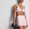 Aktiv-Shorts mit hohem Bund im Gingham-Muster Aktiv-Shorts mit hohem Bund im Gingham-Muster