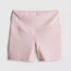 Aktiv-Shorts mit hohem Bund im Gingham-Muster Aktiv-Shorts mit hohem Bund im Gingham-Muster