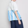 Argentinisches Fußballtrikot mit Kragen Argentinisches Fußballtrikot mit Kragen