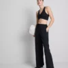 Athleisure-Hose mit weitem Bein