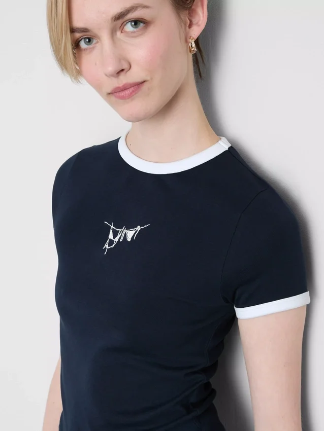 Baby-T-Shirt aus Baumwolle mit Grafikprint Baby-T-Shirt aus Baumwolle mit Grafikprint