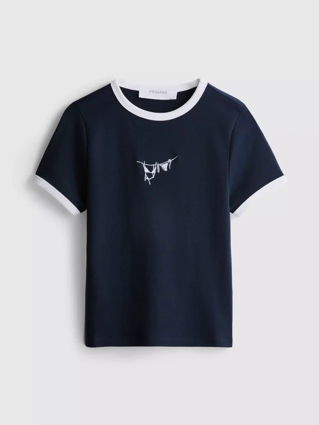 Baby-T-Shirt aus Baumwolle mit Grafikprint Baby-T-Shirt aus Baumwolle mit Grafikprint