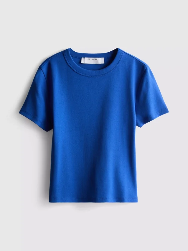 Baby-T-Shirt aus Baumwollmischung Baby-T-Shirt aus Baumwollmischung