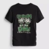 Baby-T-Shirt aus baumwollreicher „Green Day“-Rüschen-Optik Baby-T-Shirt aus baumwollreicher „Green Day“-Rüschen-Optik