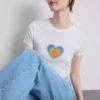 Baby-T-Shirt „Pride Heart“ mit hohem Baumwollanteil Baby-T-Shirt „Pride Heart“ mit hohem Baumwollanteil
