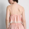 Babydoll-Bralette aus Satin und Spitze für die Braut Babydoll-Bralette aus Satin und Spitze für die Braut