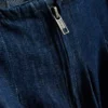 Babydoll-Minikleid aus Baumwoll-Denim Babydoll-Minikleid aus Baumwoll-Denim