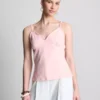 Babydoll-Top mit V-Ausschnitt Babydoll-Top mit V-Ausschnitt