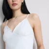 Babydoll-Top mit V-Ausschnitt Babydoll-Top mit V-Ausschnitt