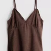 Babydoll-Top mit V-Ausschnitt Babydoll-Top mit V-Ausschnitt