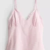 Babydoll-Top mit V-Ausschnitt Babydoll-Top mit V-Ausschnitt