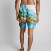 Bade-Shorts mit Landschaftsmotiv Bade-Shorts mit Landschaftsmotiv