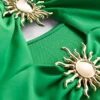Badeanzug mit Cut-outs und Sonnenmotiv Badeanzug mit Cut-outs und Sonnenmotiv