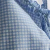 Badeanzug mit Rüschen im Gingham-Muster Badeanzug mit Rüschen im Gingham-Muster