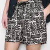 Badeshorts mit abstraktem Print Badeshorts mit abstraktem Print