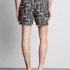 Badeshorts mit abstraktem Print Badeshorts mit abstraktem Print