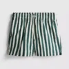 Badeshorts mit Liegestuhl-Streifenmuster Badeshorts mit Liegestuhl-Streifenmuster