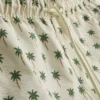 Badeshorts mit Palmen-Strukturmuster Badeshorts mit Palmen-Strukturmuster