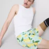 Badeshorts mit Zitronenprint Badeshorts mit Zitronenprint